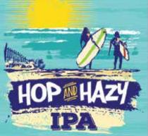 Ship Bottom Brewey - Hop & Hazy (4 pack 16oz cans) (4 pack 16oz cans)