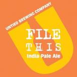 Untied Brewing - File This 0 (415)