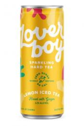 Loverboy Sparkling Hard Tea - Lemon Tea (6 pack 12oz cans) (6 pack 12oz cans)